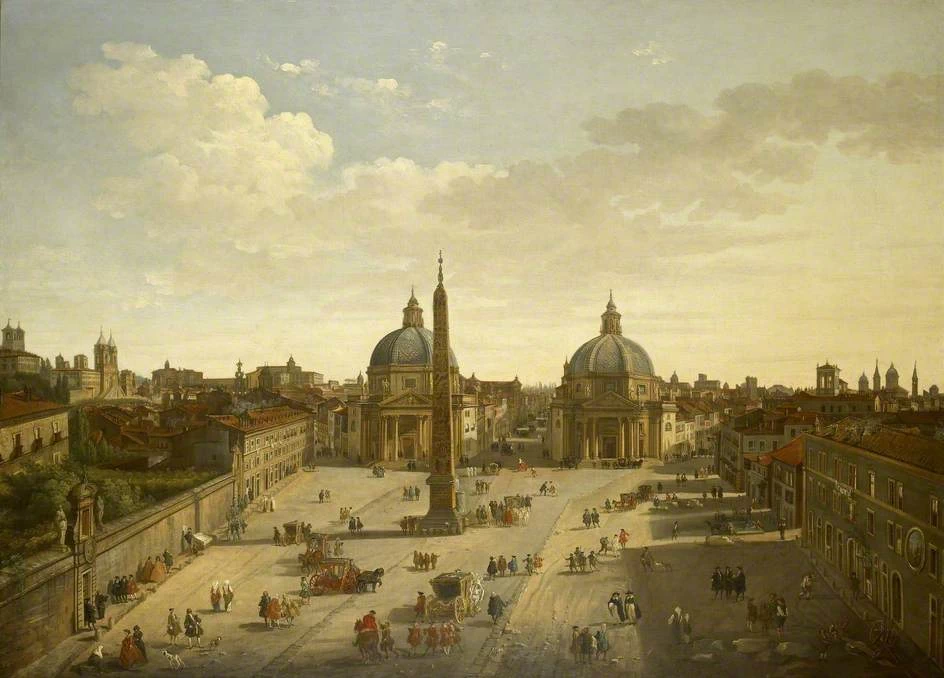 Piazza del Popolo, Roma - Ashmolean Museum, Oxford